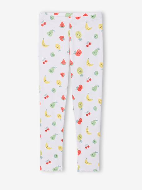 Lot pyjamas fille fruits écru 4 - vertbaudet enfant 