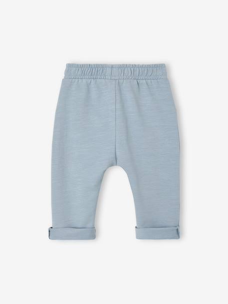 Lot de 2 pantalons bébé en molleton cappuccino+taupe 10 - vertbaudet enfant 
