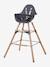 Kit de pieds longs pour chaise haute Evolu + repose-pieds naturel anthracite 2 - vertbaudet enfant 