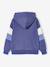 Sweat capuche imprimé blanc chiné+bleu ardoise+gris chiné 5 - vertbaudet enfant 
