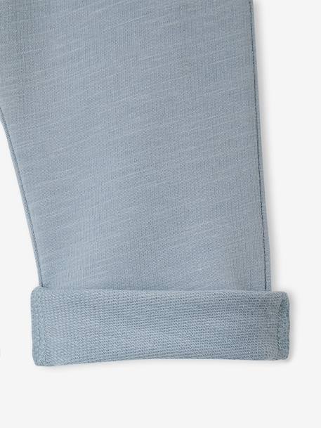 Lot de 2 pantalons bébé en molleton cappuccino+taupe 12 - vertbaudet enfant 