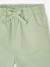 Pantalon large coton pistache 3 - vertbaudet enfant 