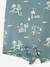Combinaison courte bébé jersey bleu canard+écru 3 - vertbaudet enfant 