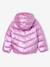 Doudoune fille légère à capuche effet brillant métallisé or+rose 11 - vertbaudet enfant 