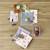 Lot de 2 pochettes à snack tiny team cat Multi-coloured 2 - vertbaudet enfant 