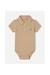 Bodies col polo Beige+Bleu 1 - vertbaudet enfant 