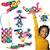 Rainbow pack clixo - jeu de construction magnétique, flexible, durable et imaginatif – 42 pièces – dès 4 ans Jaune 1 - vertbaudet enfant 