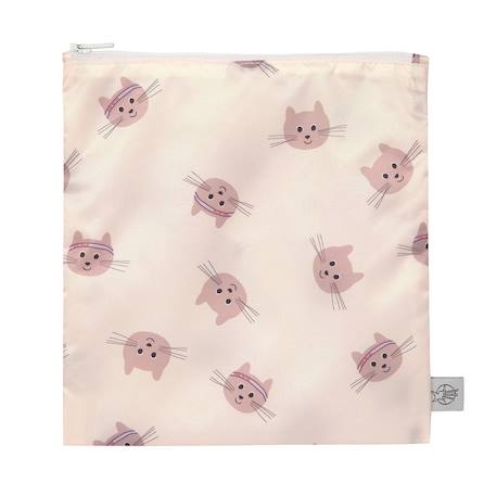 Lot de 2 pochettes à snack tiny team cat Multi-coloured 5 - vertbaudet enfant 