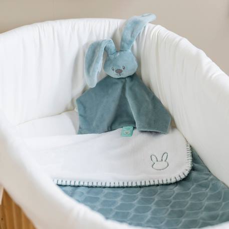 Doudou lapidou glow phosphorescent moka Bleu+Marron+Rose 2 - vertbaudet enfant 