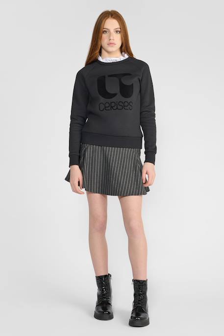 Jupe evasée, patineuse minagi Anthracite 2 - vertbaudet enfant 