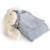 Doudou bébé ultra doux avec yeux brodés – compagnon rassurant dès la naissance Sable, bleu, noir+Sable, rose, noir 3 - vertbaudet enfant 