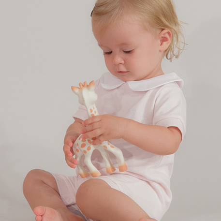 Sophie la girafe en boîte cadeau (18 cm) Blanc, marron 2 - vertbaudet enfant 