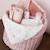 Lot de langes hydrophiles bébé en coton bio – multi-usages, doux et absorbants dès la naissance Blanc, rose 2 - vertbaudet enfant 
