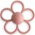 Jouet de dentition en silicone daisy Rose+Violet 1 - vertbaudet enfant 