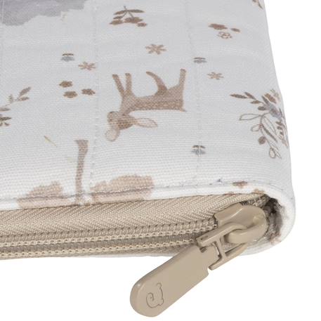 Protège carnet de santé bébé zippé – rangement pratique et lavable en machine Beige 4 - vertbaudet enfant 