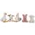 Peluche bébé toute douce en forme d’animal – compagnon câlin lavable en machine dès la naissance Blanc, marron 3 - vertbaudet enfant 