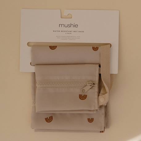 Lot de sacs imperméables pour bébé – rangement étanche Beige+Ecru, orange 9 - vertbaudet enfant 