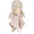 Doudou bébé ultra doux avec yeux brodés – compagnon rassurant dès la naissance Sable, bleu, noir+Sable, rose, noir 9 - vertbaudet enfant 
