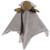 Peluche bébé en tricot et velours côtelé – douce, durable et adaptée dès la naissance Gris, marron, blanc 2 - vertbaudet enfant 