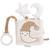 Livre sensoriel bébé en tissu avec miroir et textures – jouet d’éveil nomade dès la naissance Beige, marron+Gris, écru, vert d'eau 1 - vertbaudet enfant 