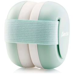 Casque anti-bruit pour bébés blanc-vert menthe  - vertbaudet enfant