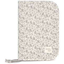 Puériculture-Sac à langer-Protège carnet de santé bébé zippé en coton – rangement organisé