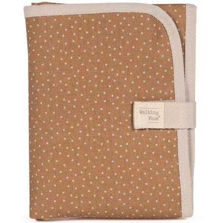 Matelas à langer pliable et imperméable – confortable, pratique et facile à transporter Cannelle, écru+Vert, écru 1 - vertbaudet enfant 