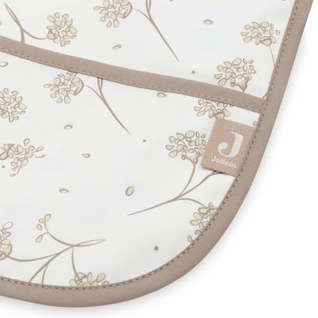 Bavoir bébé à manches longues imperméable – protection complète pour repas et activités créatives Ecru, beige 3 - vertbaudet enfant 
