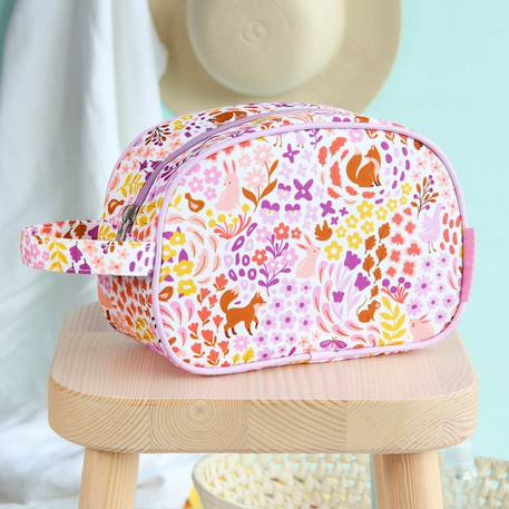 Trousse de toilette bébé compacte – rangement pratique pour week-ends et voyages Violet, blanc, jaune 5 - vertbaudet enfant 