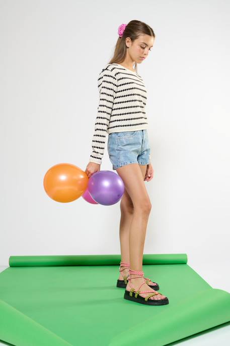 Short en jeans lema Blue 6 - vertbaudet enfant 