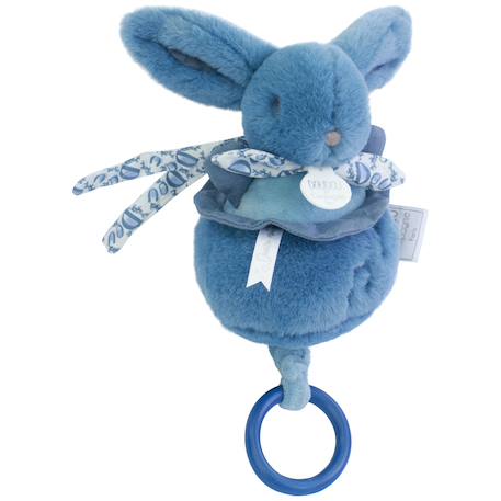 Peluche musicale bébé avec mélodie apaisante – doudou doux à suspendre dès la naissance Bleu 3 - vertbaudet enfant 
