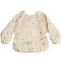 Puériculture-Bavoir bébé à manches longues imperméable – protection repas et activités sans taches