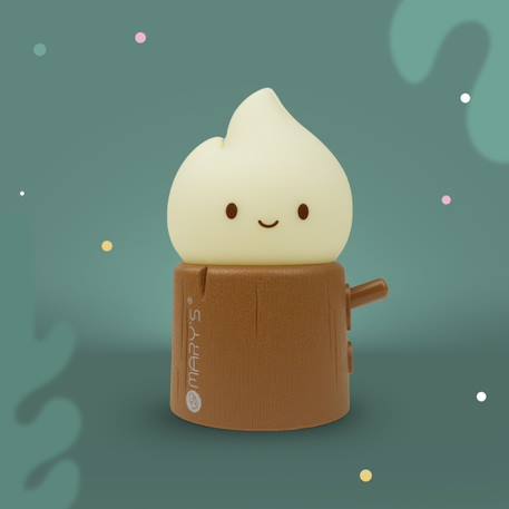 Veilleuse bébé rechargeable à lumière chaude – compacte, apaisante et longue autonomie Beige, marron 3 - vertbaudet enfant 