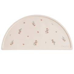 Puériculture-Set de table en silicone pink flowers