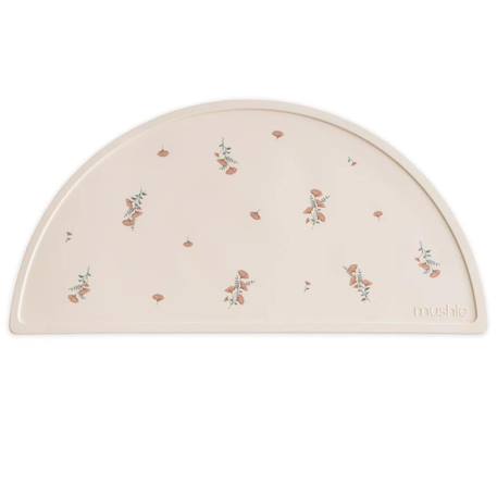 Set de table en silicone pink flowers Ecru, rose 1 - vertbaudet enfant 