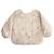 Bavoir bébé à manches longues imperméable – protection repas et activités sans taches Ecru, marron, bleu 1 - vertbaudet enfant 