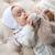 Doudou bébé en velours et tissu peluche – compagnon doux et rassurant dès la naissance Beige 5 - vertbaudet enfant 