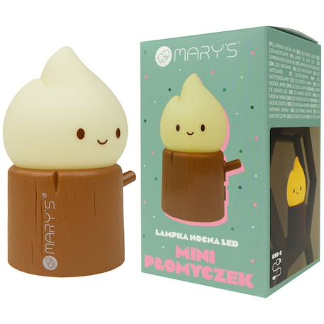 Veilleuse bébé rechargeable à lumière chaude – compacte, apaisante et longue autonomie Beige, marron 4 - vertbaudet enfant 