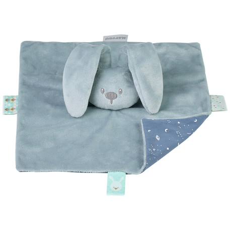 Doudou lapidou glow phosphorescent moka Bleu+Marron+Rose 1 - vertbaudet enfant 