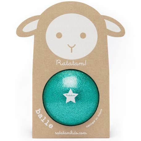 Ballon paillettes or (10 cm) Vert d'eau, blanc+Vert, blanc 3 - vertbaudet enfant 