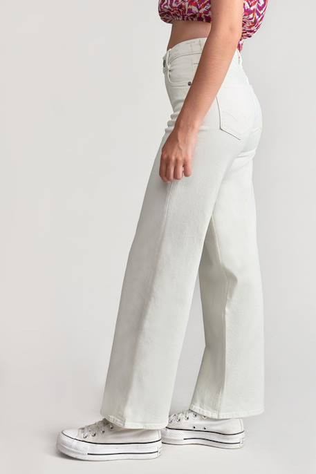 Pantalon loose, large en jeans rommigi White 2 - vertbaudet enfant 