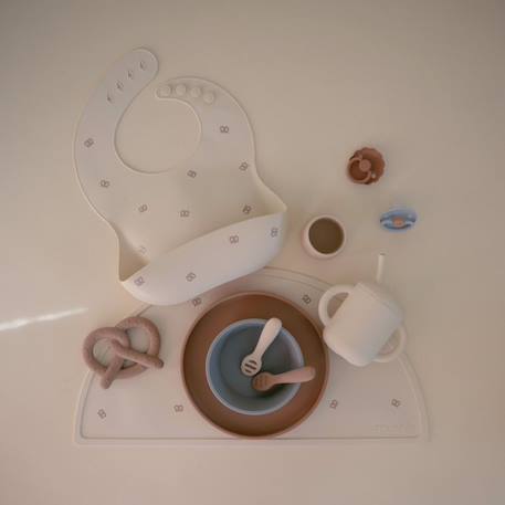 Set de table en silicone pretzel Ecru, marron 4 - vertbaudet enfant 