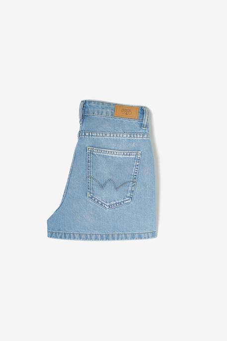 Short en jeans lema Blue 3 - vertbaudet enfant 