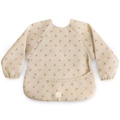 Puériculture-Bavoir bébé à manches longues imperméable – protection repas et activités sans taches