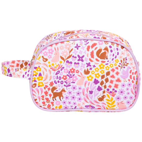 Trousse de toilette bébé compacte – rangement pratique pour week-ends et voyages Violet, blanc, jaune 2 - vertbaudet enfant 