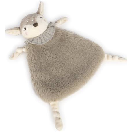 Doudou bébé en velours et tissu peluche – compagnon doux et rassurant dès la naissance Beige 2 - vertbaudet enfant 