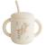 Tasse d’apprentissage bébé en silicone avec paille – douce pour les gencives dès 6 mois Ecru, rose, vert 1 - vertbaudet enfant 