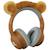 Casque audio enfant Bluetooth avec limitation de volume – confortable, sécurisé et ludique Ocre, marron 1 - vertbaudet enfant 