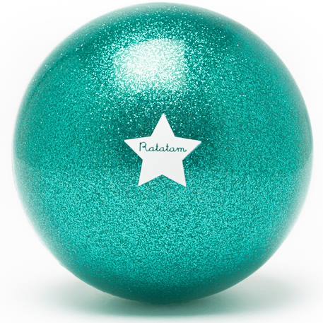 Ballon paillettes or (10 cm) Vert d'eau, blanc+Vert, blanc 4 - vertbaudet enfant 