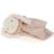Doudou bébé ultra doux avec yeux brodés – compagnon rassurant dès la naissance Sable, bleu, noir+Sable, rose, noir 8 - vertbaudet enfant 